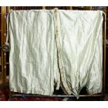 (lot of 2 panels) A pair of drapery panels