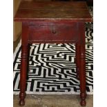 American Primitive work table circa 1840