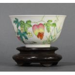 A Famille Rose 'Balsam Pear' Bowl