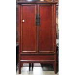 Chinese hardwood cabinet