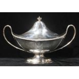 Monumental George III Irish sterling tureen, Dublin, circa 1802