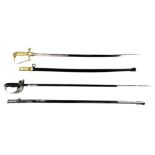 (lot of 2) South American swords: the first