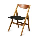 A Danish folding chair