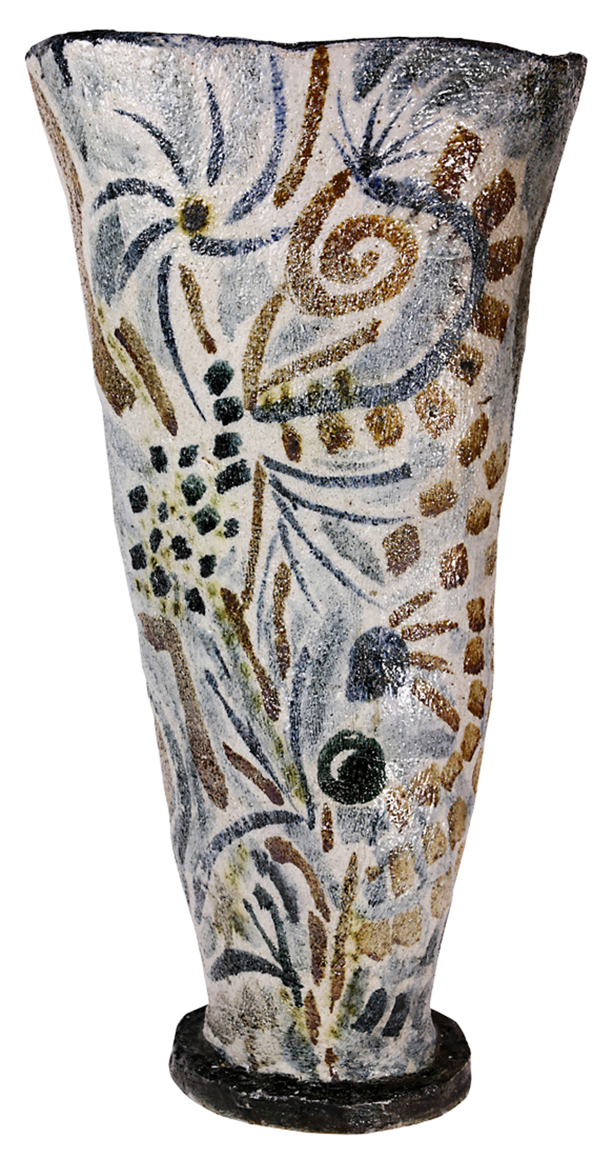 A Monumental Henry Takemoto (1930-2015) stoneware vase