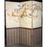 Painted Screen, The Horse Race