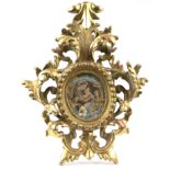 Rococo style giltwood frame