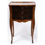 A French Provincial inlaid commode