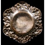 A Victorian sterling plate, London, circa 1846