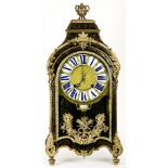 A Louis XV boulle decorated bracket clock