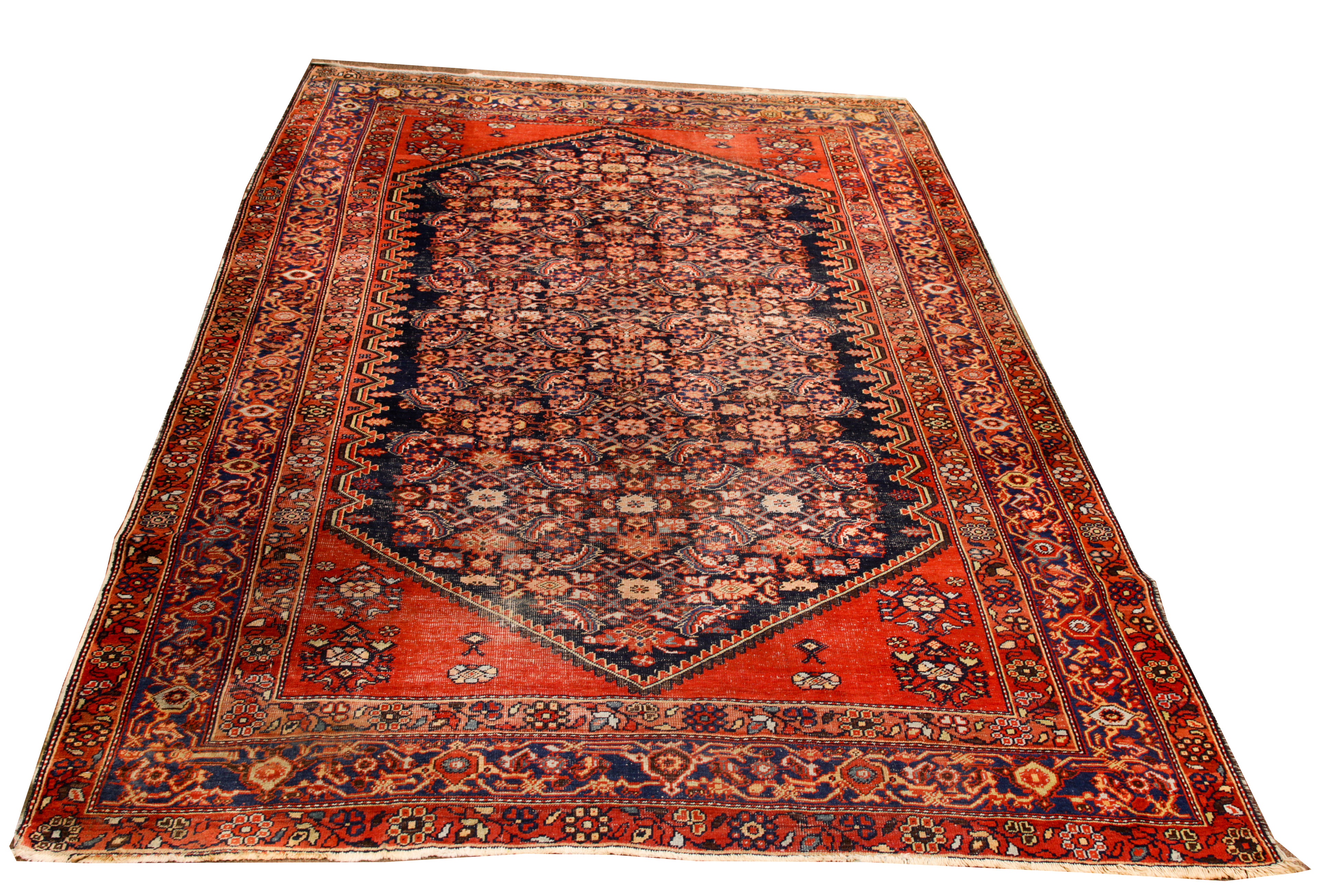 An antique Persian Malayer carpet