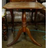 Chippendale style tea table