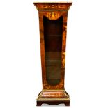 An Italian inlaid bracket clock, Tiffany