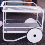 Brown Jordan patio bar cart