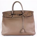 A leather handbag, Hermès, Birkin