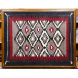 Navajo Two Grey Hills wool rug