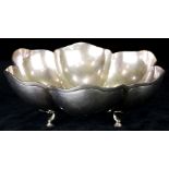 A French .833 silver footed bowl