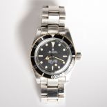 A stainless steel wristwatch, Rolex, Oyster Perpetual Submariner