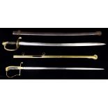 (lot of 2) French swords