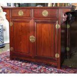 Chinese rosewood altar coffer