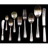 (lot of 116) International Brandon 1913 sterling flatware service