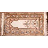 A Turkish prayer rug