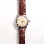 A stainless steel wristwatch, Rolex