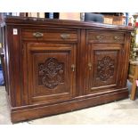 Victorian Eastlake style mirror-back sideboard