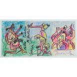 Work on paper, Roberto Matta