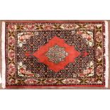 (lot of 2) Kurdish Senneh carpets