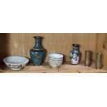 (lot of 10) Chinese decorative art items