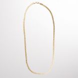 A fourteen karat gold chain necklace