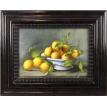 Painting, Still Life of Lemons with Bowl