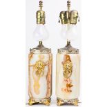 A pair of Belle Epoque table lamps