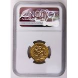 1914 Australian gold sovereign NGC MS61