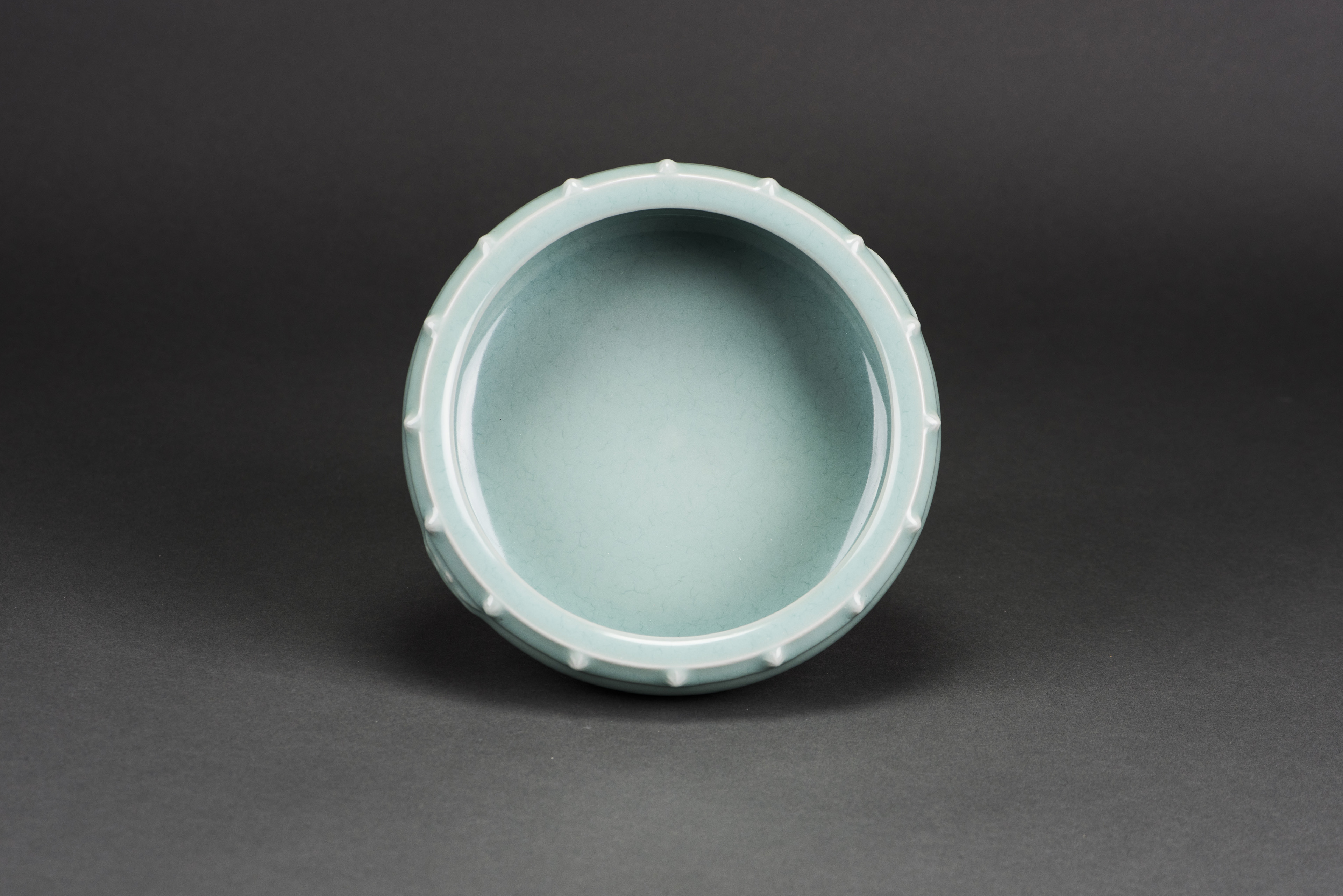 Chinese celadon tripod water pot - Image 2 of 3