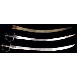 (lot of 2) Indian Tulwar swords, 18th/19th century
