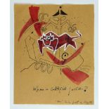 Work on paper, Roberto Matta