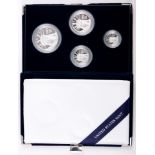 A 2004-W platinum bullion American Eagle four-coin Proof Set