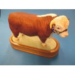 A first issue Royal Worcester Hereford Bull 1959