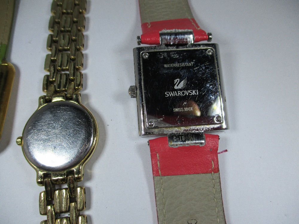 Two vintage Raymond Weil watches and a Swarovski example - Image 4 of 10