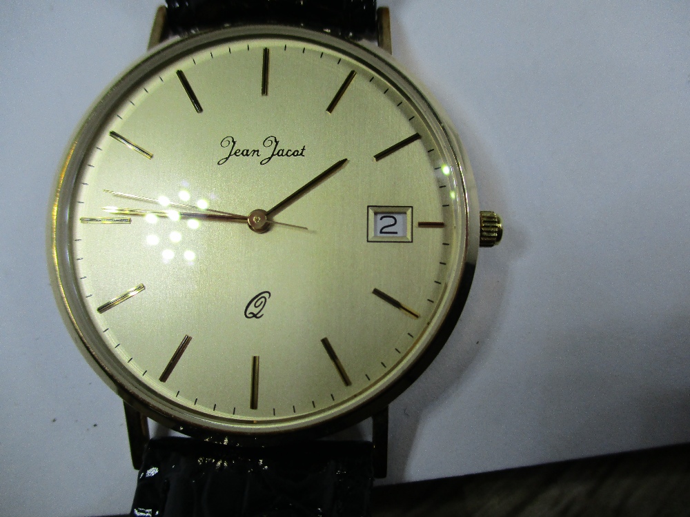 A gents 9ct gold cased wristwatch in unused condition - Image 2 of 9