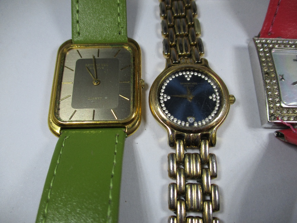 Two vintage Raymond Weil watches and a Swarovski example - Image 3 of 10