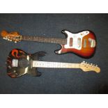 2 Vintage electric guitars