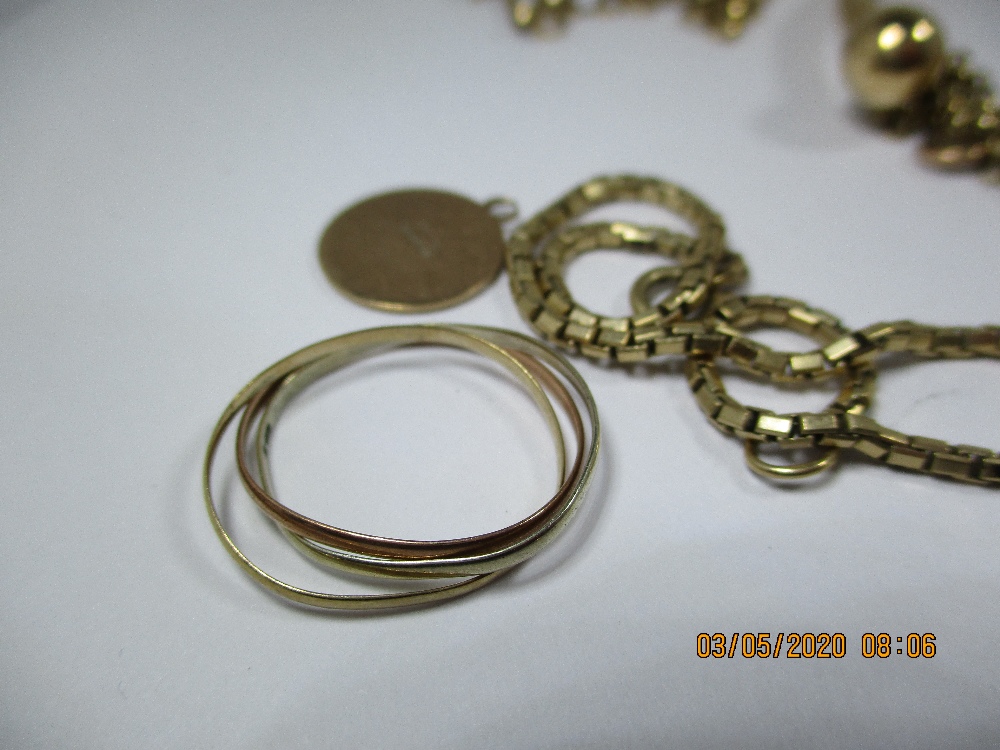 A quantity of 9ct gold items, approx total weight 29.2g - Image 6 of 9