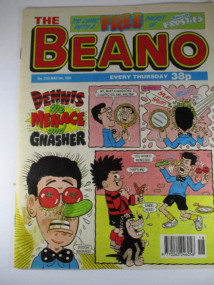 A 1945 Beano comic in excellent condition and 5 other later comics - Image 6 of 11