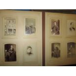 A Victorian photo album and a Browns Self Interpreting Bible
