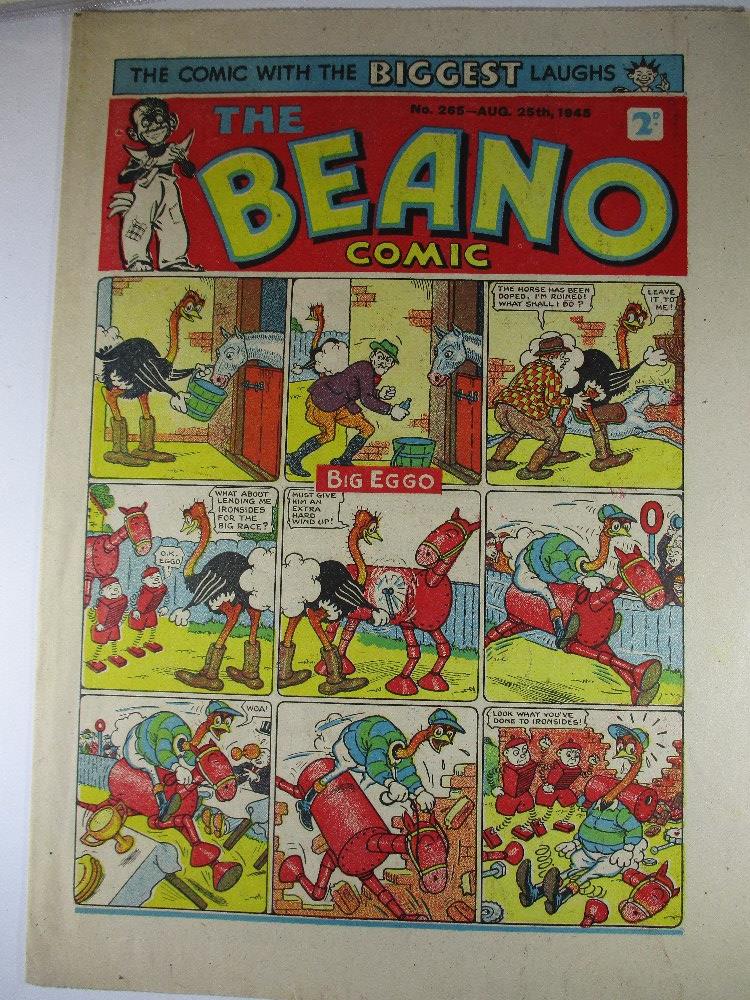 A 1945 Beano comic in excellent condition and 5 other later comics - Image 2 of 11