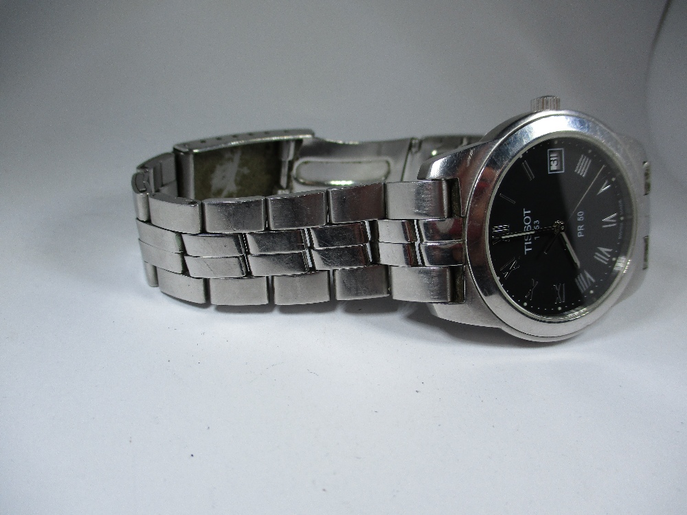 A vintage gents Tissot watch - Image 7 of 10