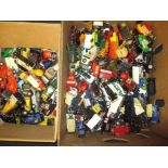 A large quantity of die-cast model vehicles