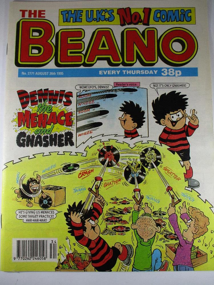 A 1945 Beano comic in excellent condition and 5 other later comics - Image 8 of 11